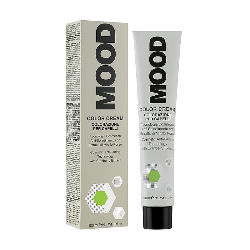 Уцінка! Перманентна крем-фарба для волосся Mood Color Cream 8.23 Light Beige Blonde, 100 мл